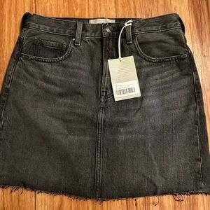 Everlane denim skirt